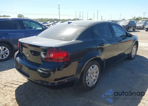 2011 Dodge Avenger Express z USA, uszkodzony, nr VIN 1B3BD4FB7BN587804